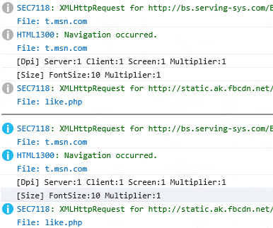 Stale message indicator