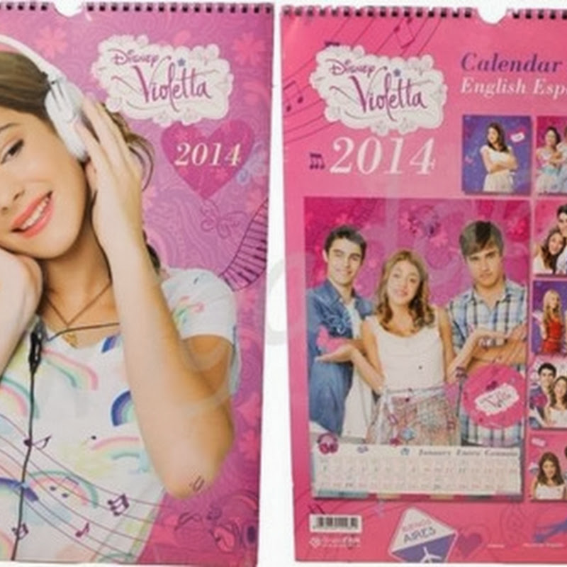 Violetta , Justin Bieber , One Direction : calendare 2014