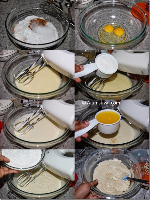 Carrot cake process