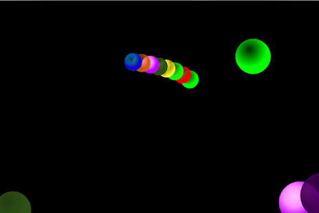 Simple Snake Game with Bubbles Screenshots 2