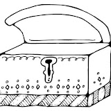 SUITCASE COLORING PAGES