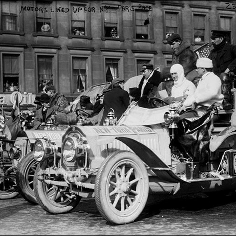 Пробег из Нью-Йорка в Париж: Большие гонки 1908 года
