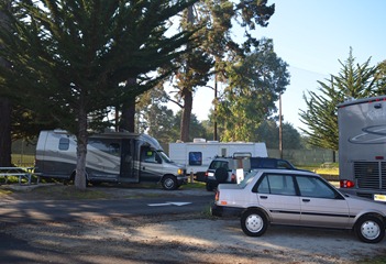 Naval Military Family Camp Monterey Pines very short space 22
