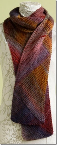 directional colours scarf