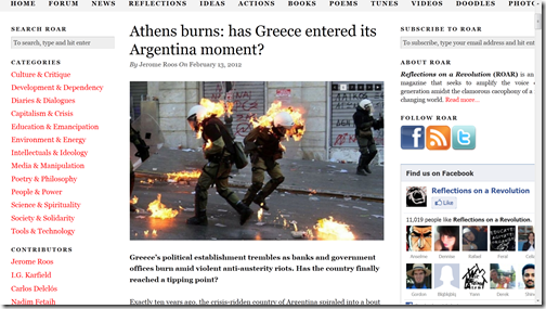 Greece flames