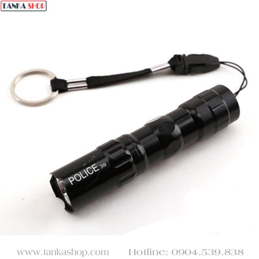 Đèn pin police 3w Đèn pin mini siêu sáng