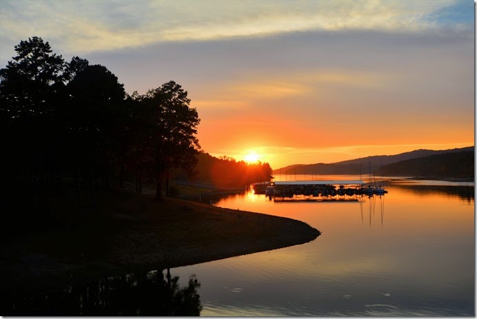 Lake Ouachita Sunset 2