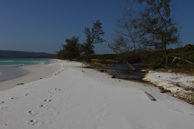 Your own private Long Beach on Cambodia's Koh Rong Island
