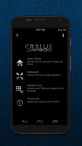 CR Blue Icon Pack