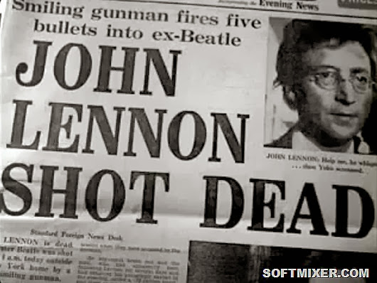 lennon shot dead