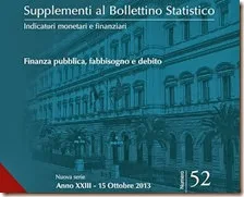 Supplementi al Bollettino Statitstico. Ottobre 2013