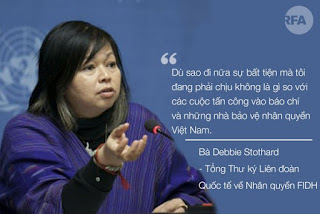 Bà Debbie Stothard, Tổng Thư ký FIDH
