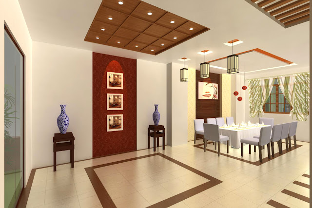 Trần thạch cao phòng ăn Trần thạch cao phòng ăn