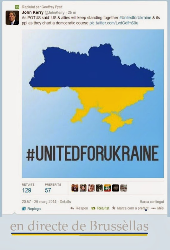 Ucraïna en directe de Brussèllas