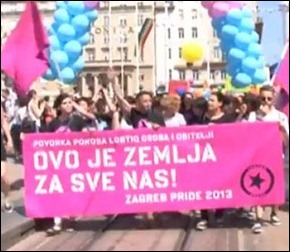Croácia união gay