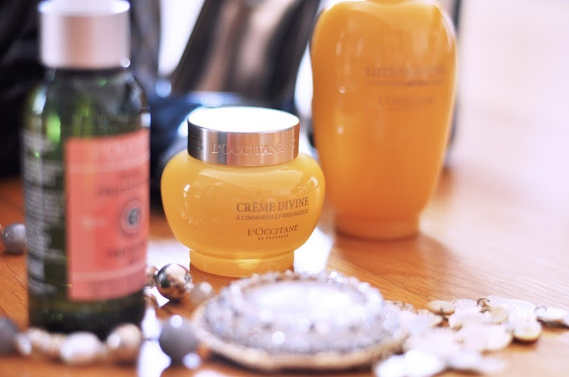 crema anti-età, fashion blogger, L'OCCITANE collection divine, beauty, outfit,trattamento viso