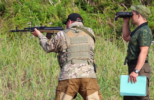 На острове Русском состоялся 3-й открытый чемпионат ТОФ по прикладной стрельбе