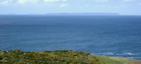 Jethou, Herm, Sark, viewed from Jersey's North Coast (Lifted from Jersey Tourism)