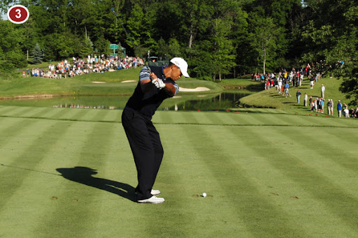 tiger woods swing finish. Tiger Woods Swing Sequence