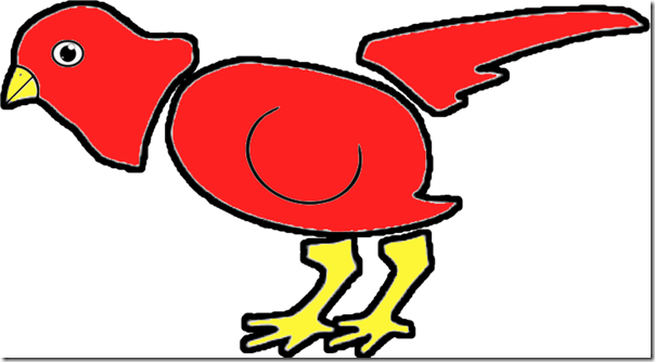 moving-red-bird