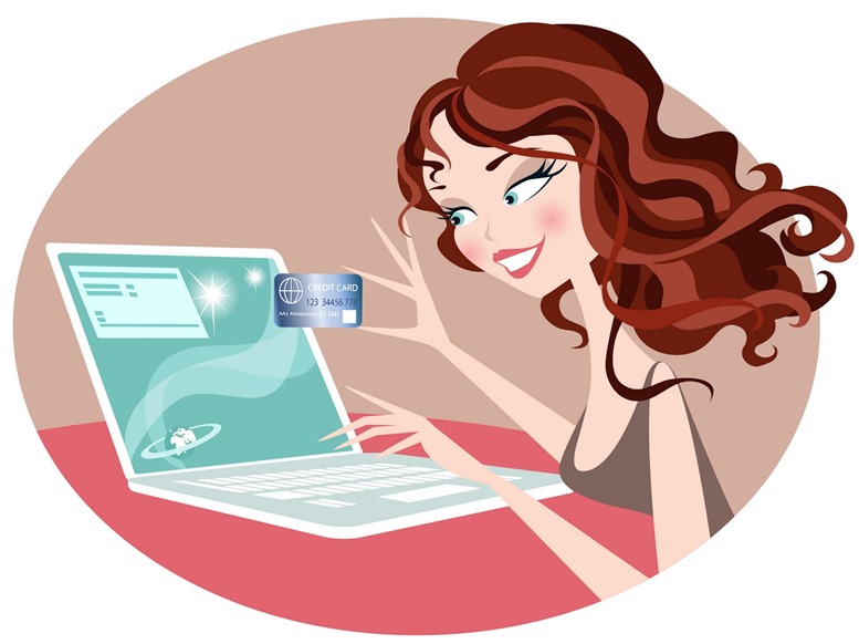 Online-shopping-girl-illustration