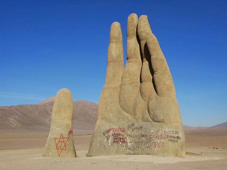 The Hand of the Atacama Desert | Amusing Planet