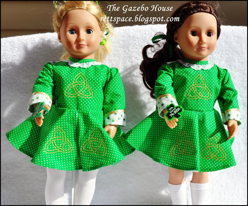 Irish Step-Dance Doll Dress 001 GH