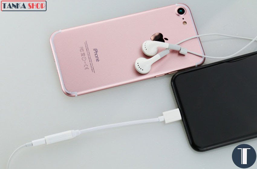 Cáp chuyển tai nghe iphone 7 Adapter lightning - 4