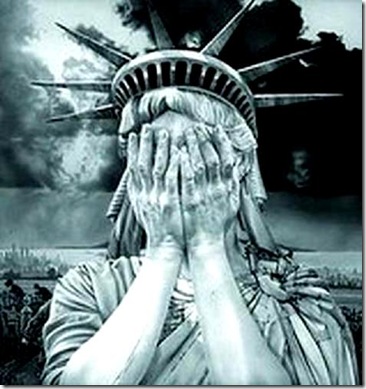Statue Liberty Crying