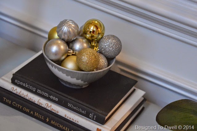 Bowl of ornaments