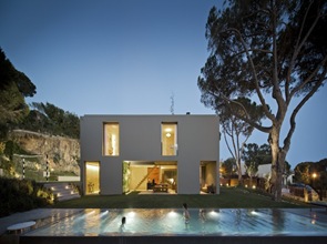 Fachada fachada casa minimalista