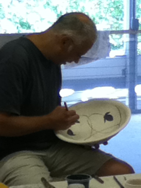 Michael Klein Decorates a Bowl
