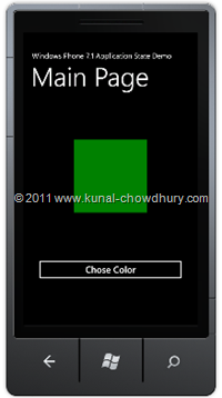 State Change UI (WP7 Application State Management Demo)