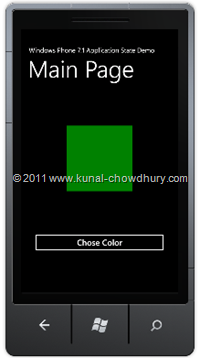 State Change UI (WP7 Application State Management Demo) State Change UI (WP7 Application State Management Demo)