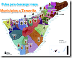 Mapa de los Municipios de Tenerife, pulsa para ampliar