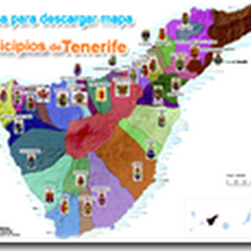 Mapas de carreteras de las Islas Canarias