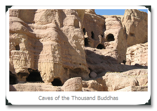 Silk road China Thousand Buddhas Cave