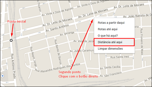 Agora você poderá medir distâncias no Google Maps - Visual Dicas