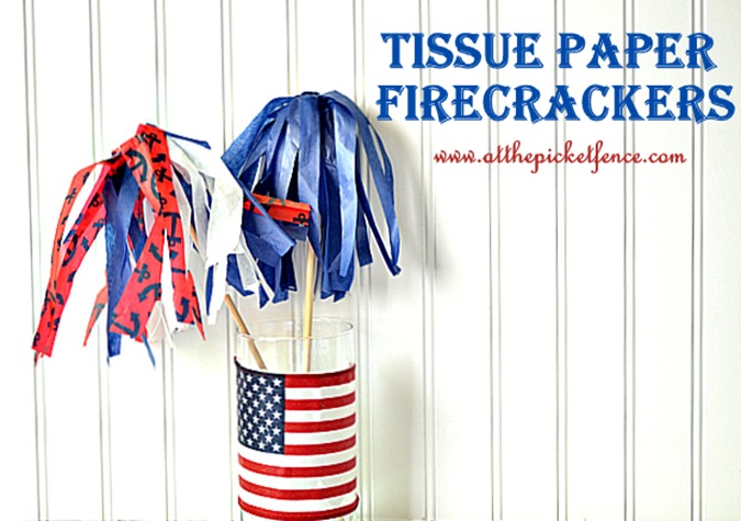 Tissue Paper Firecrackers