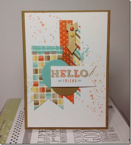 stampin up peachy keen