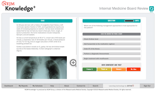 NEJM Knowledge+ IM Review Screenshots 7