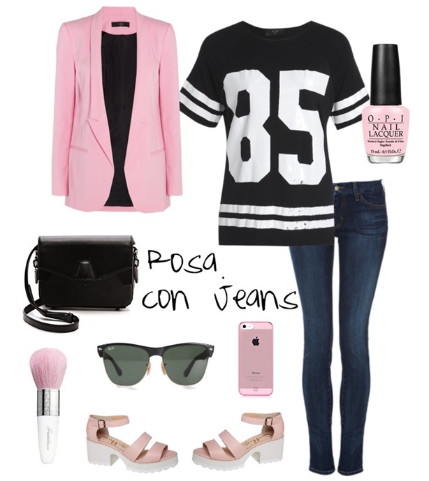 Rosa con Jeans