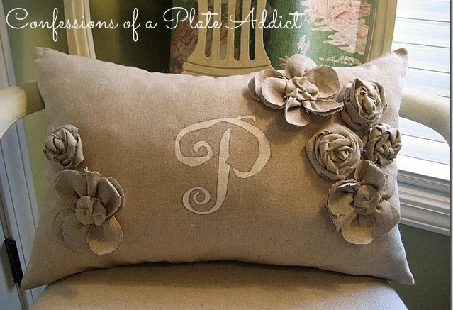 CONFESSIONS OF A PLATE ADDICT Pottery Barn Inspired Frenchy Pillow