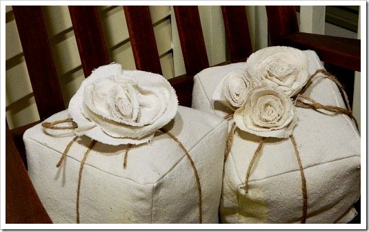 Present Pillows Twine on porch (550x413) (2)