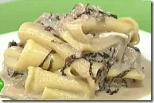 Lasagnetta con radicchio e gorgonzola