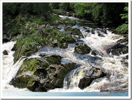 River Feugh at the Falls of Feugh.