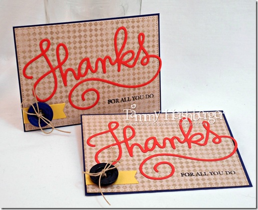 Pastor Appreciation cards by Tammy Hershberger