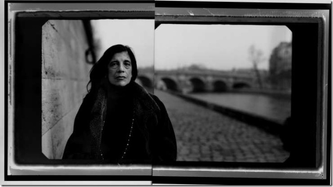 Susan Sontag, Quai des Grands Augustins, Paris, 2002