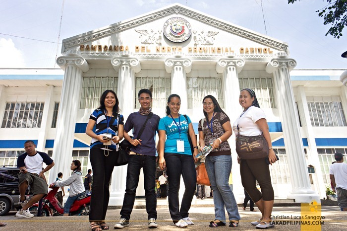 Travel Bloggers at Zamboanga del Norte Provincial Capitol