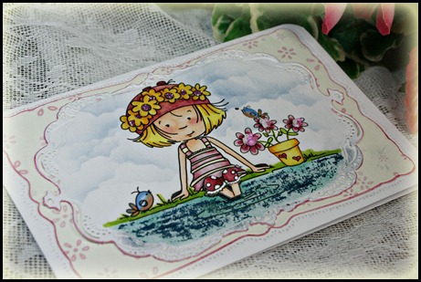 Quiet Inspiration, Sassy Cheryl's Stamps, Flower Soft, Kool Tak